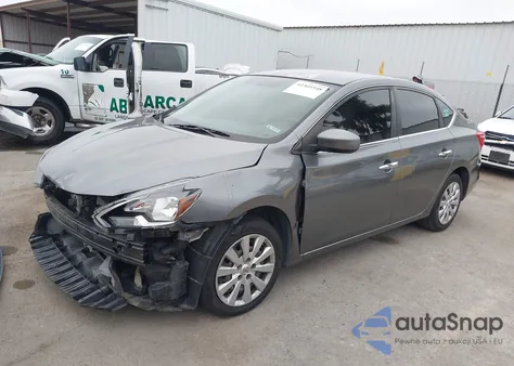 2016 Nissan Sentra S z USA, uszkodzony, nr VIN 3N1AB7AP2GY208922